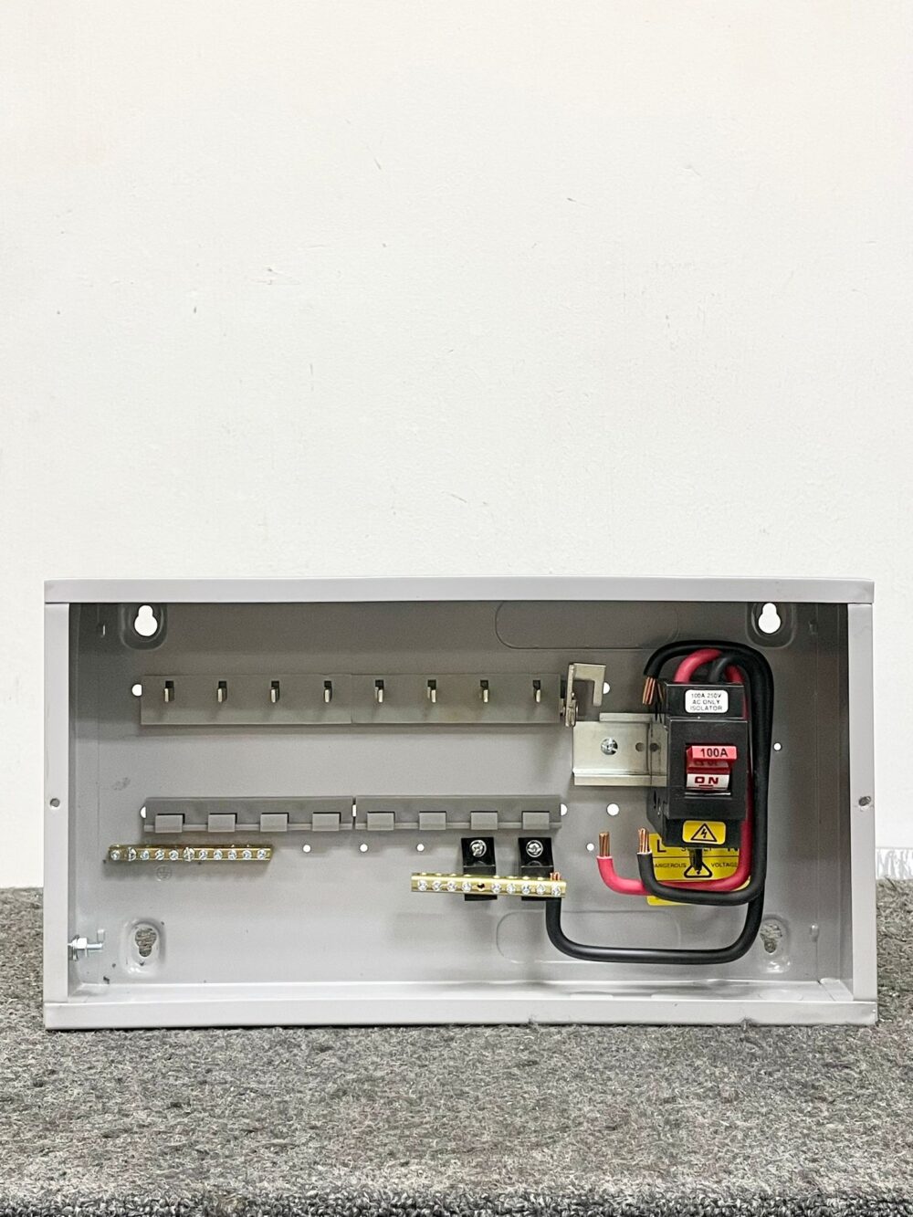 SPN 100A Isolator Distribution Board with Provision for RCCB - Image 2